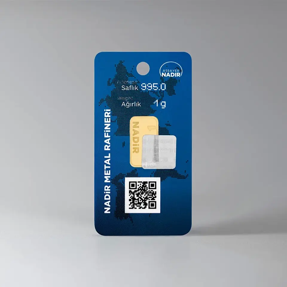 NadirGold 1 Gr Külçe Altın