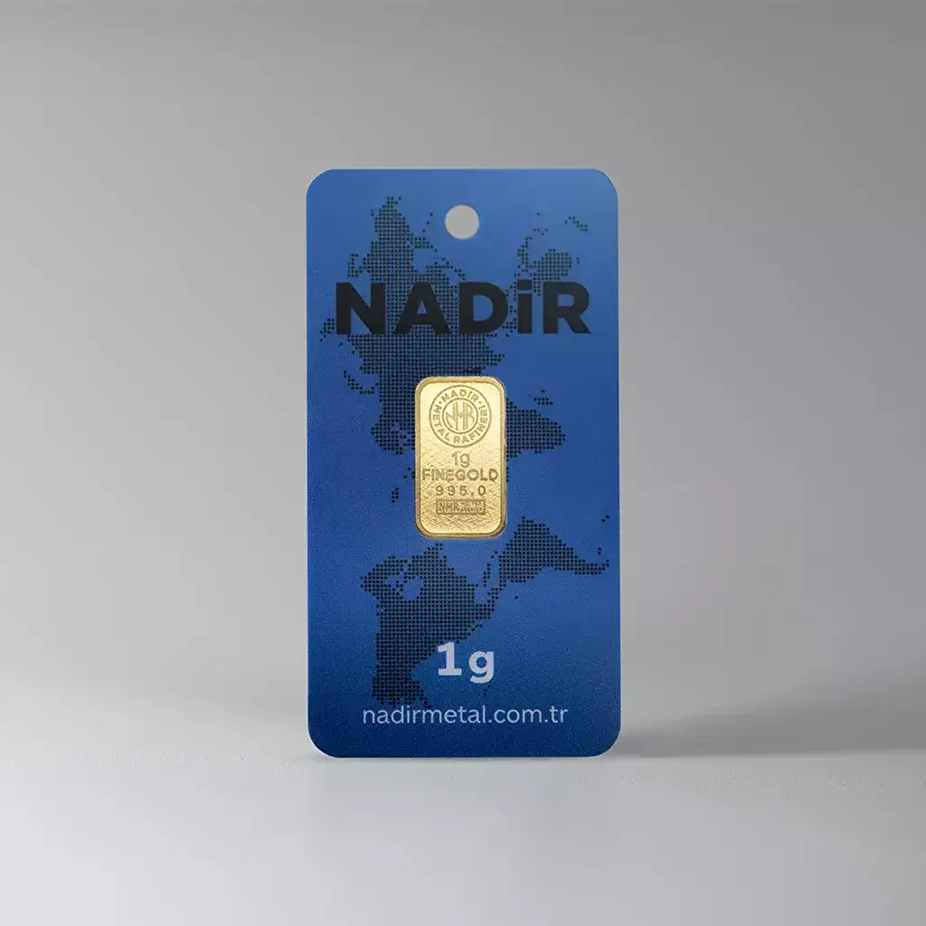 NadirGold 1 Gr Külçe Altın