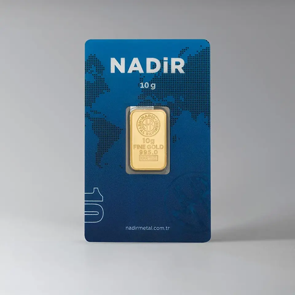 NadirGold 10 Gr Külçe Altın