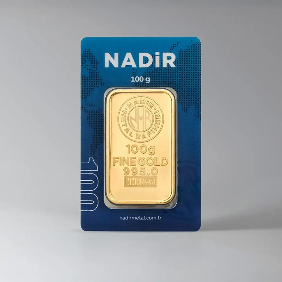 NadirGold 100 Gr Külçe Altın